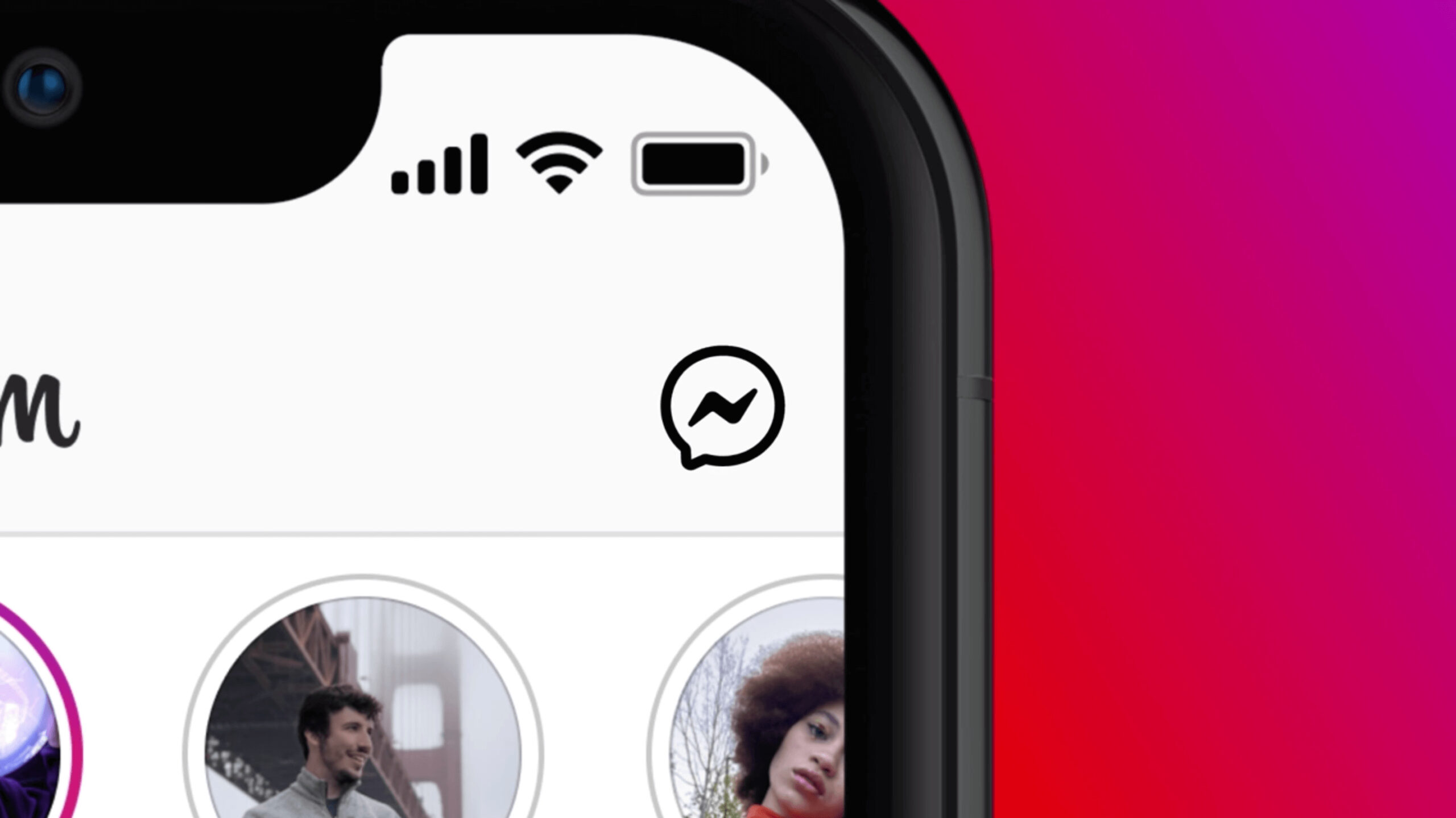 See that Messenger icon at the Instagram box chat?