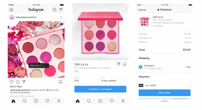 You’ll now be able to checkout without even having to leave the Instagram app thanks to Checkout. Source: Instagram.
