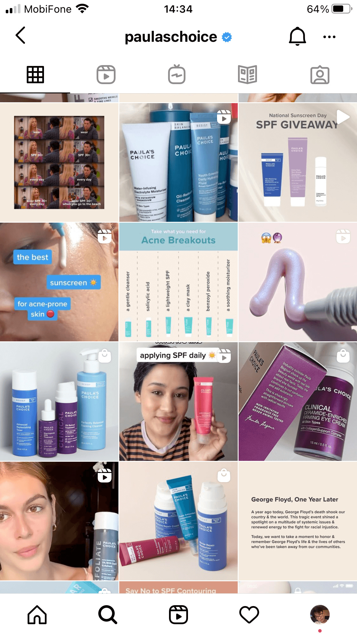 Paula's Choice usually uses these short videos to give audience a sneak peek of their products