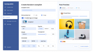 Automate your social media marketing. Engage your customers. Increase free traffic and conversion while saving time and effort with Socialpublish.