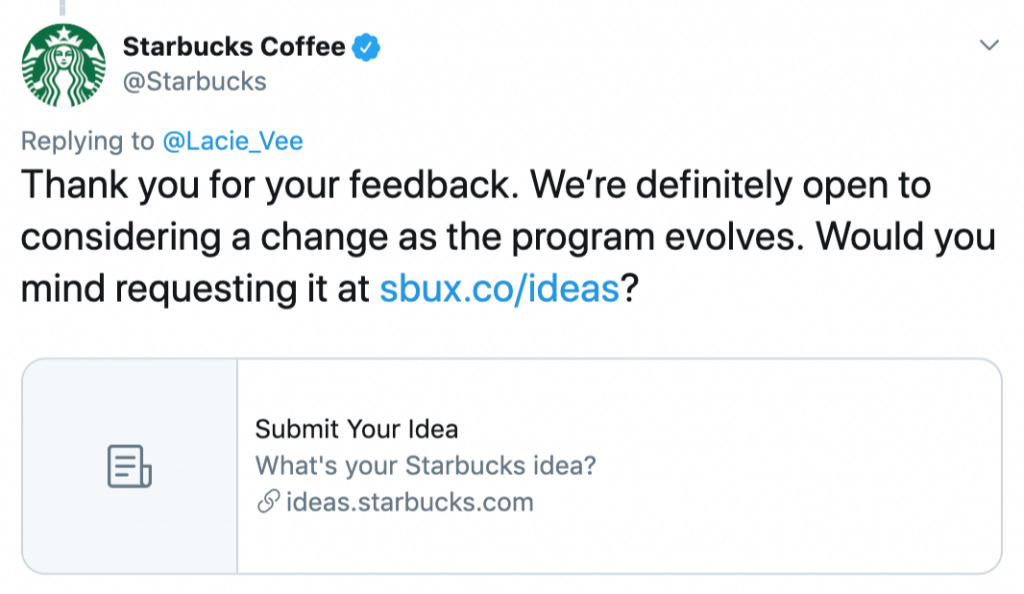 Asking for customers' opinions is a way to attract more social engagement