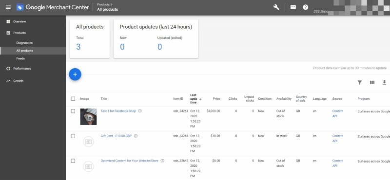 Google Merchant Center is a backend of Google Shopping that allows merchants to manage their products