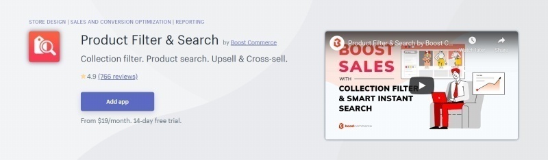 Product Filter & Search
