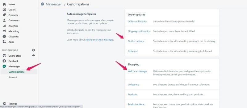 Custom automated messages in response to different actions are a win for conversions and UX.