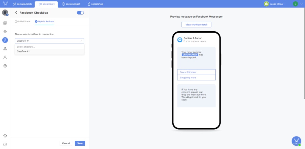 Sell on Facebook Messenger - Socialhead