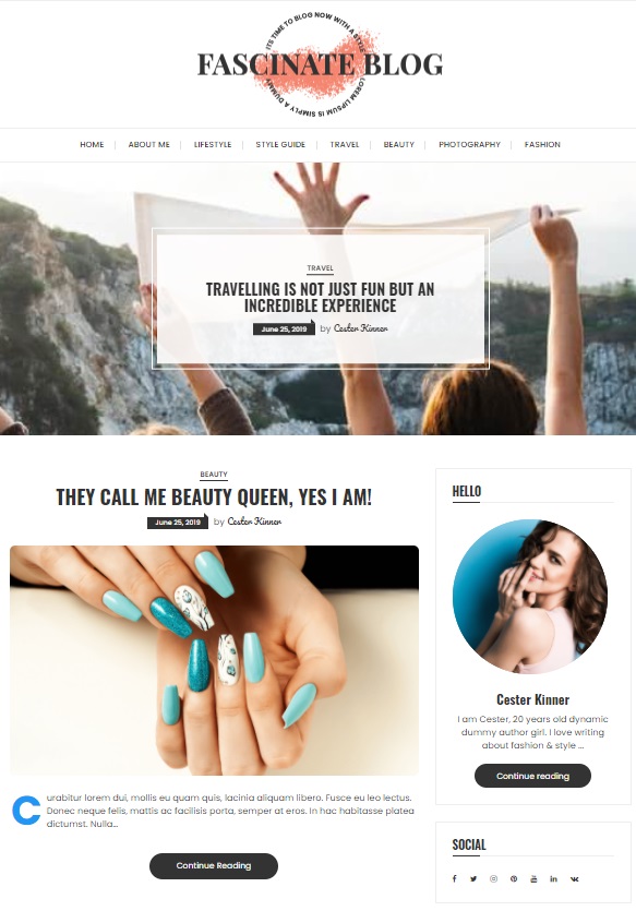 A user-friendly, fast, and full of features theme