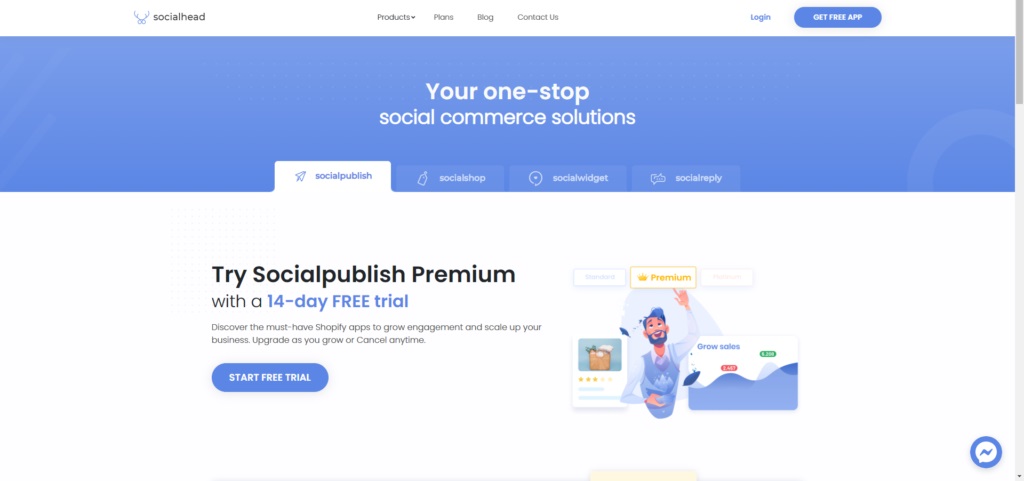 Try Socialpublish Premium 14 days for FREE!