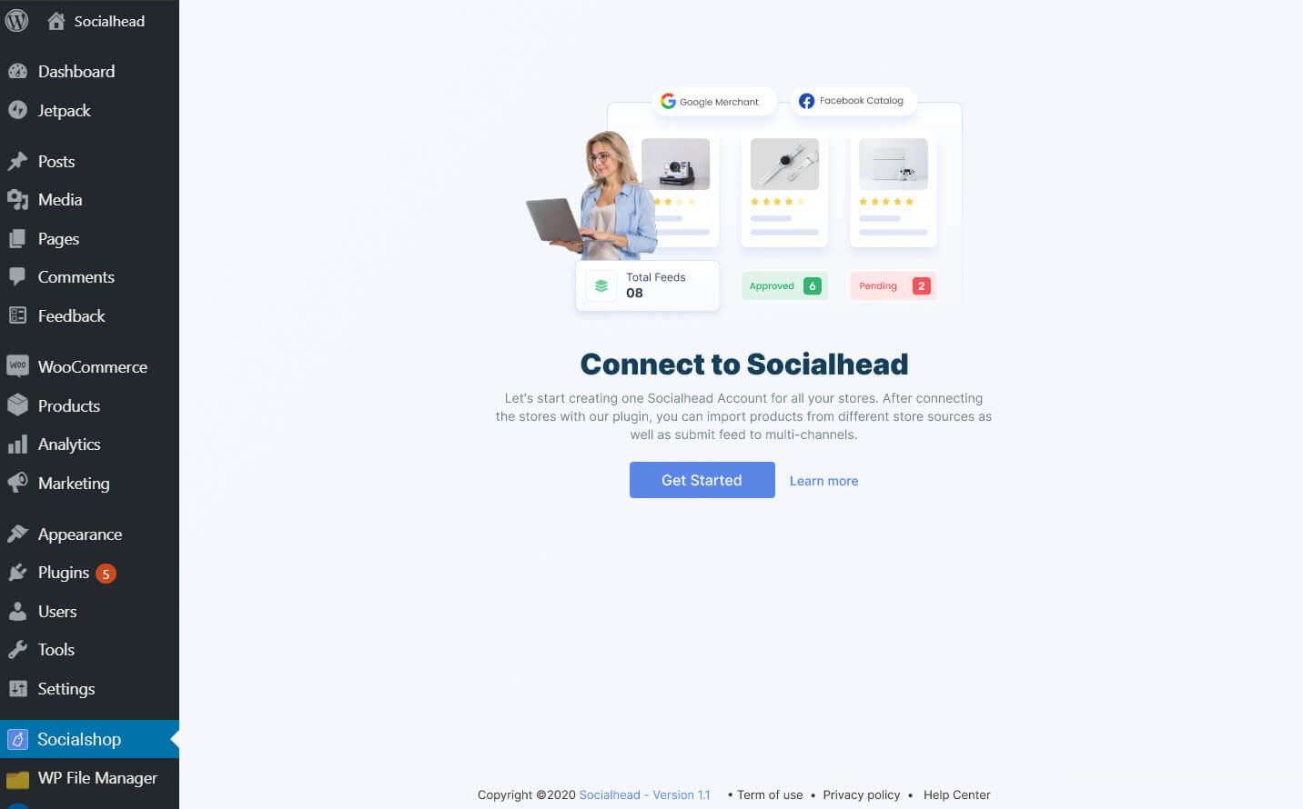 Get Started with Socialshop Plugin
