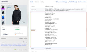 A clean and clear description will engage with customers better