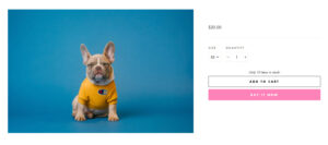 Good product images will highlight the products and engage with customers visually