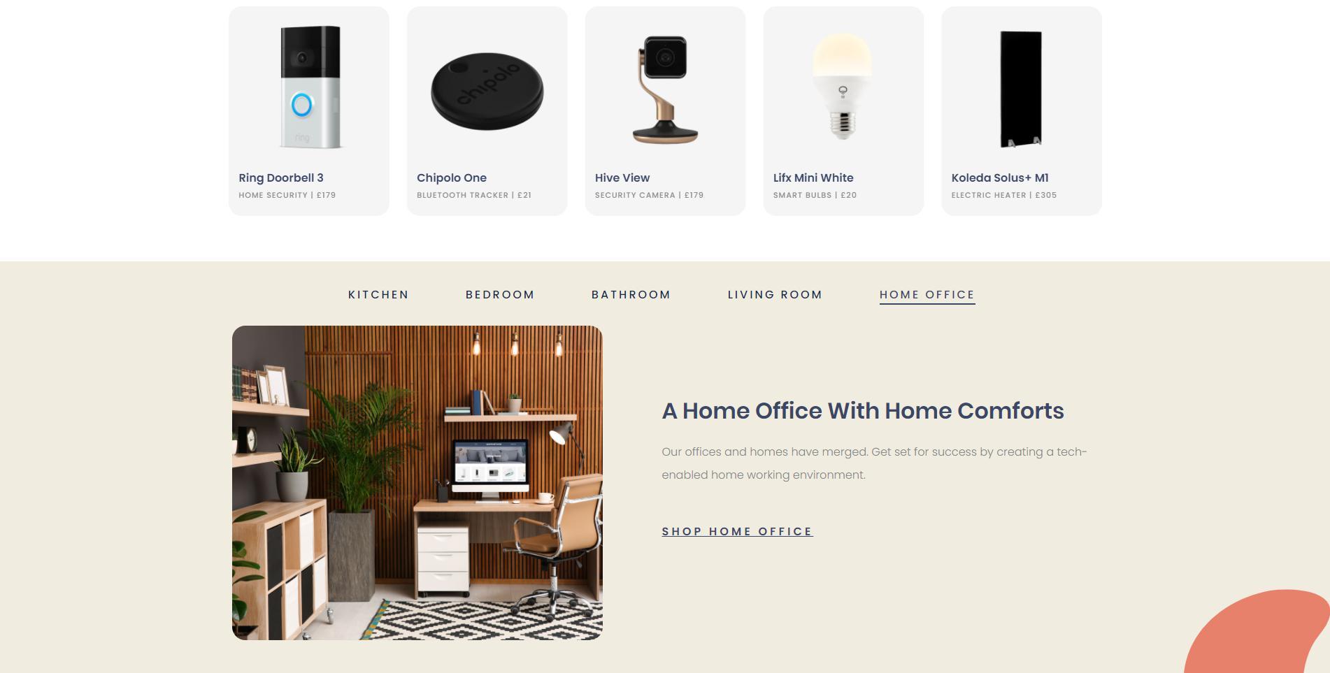 Shopify provides you loads of sleek and professional themes like this one