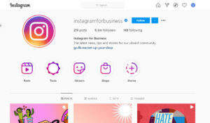 Instagram stories are highlighted on your profile page