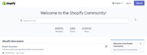 Welcome to the Shopify community where you can share info and get support