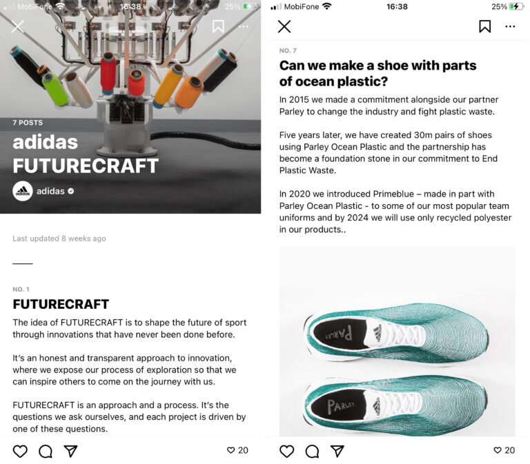 Inspiring Instagram Guides by Nike