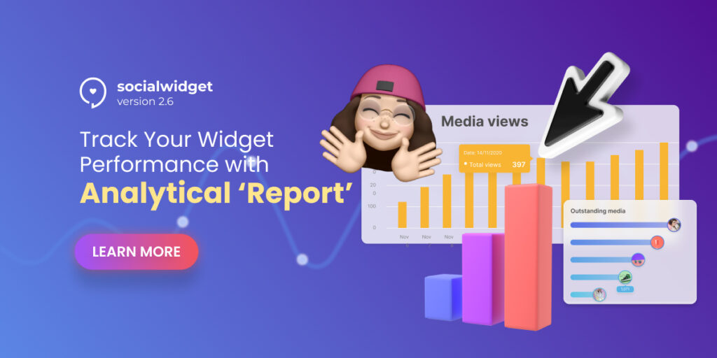 Socialwidget V2.6 - Track Widget Performance With Analytical ‘Report’