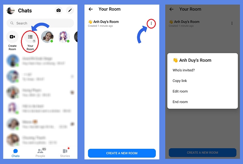 Adjust your Facebook Messenger Rooms settings