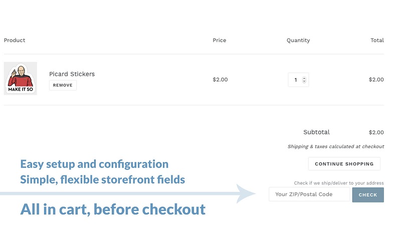 A simple but yet effective Shopify app for eCommerce business. Source: Shopify