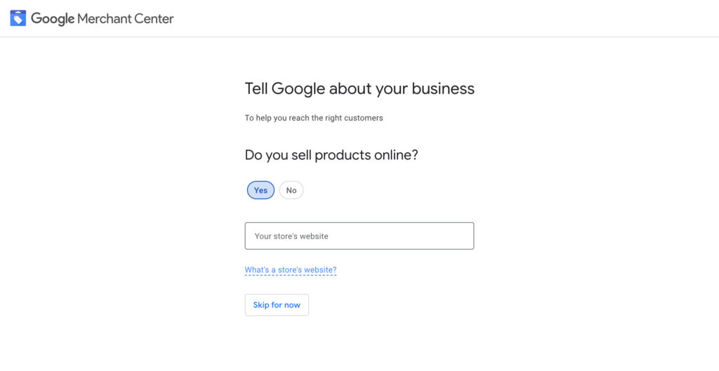 Tell Google about your business