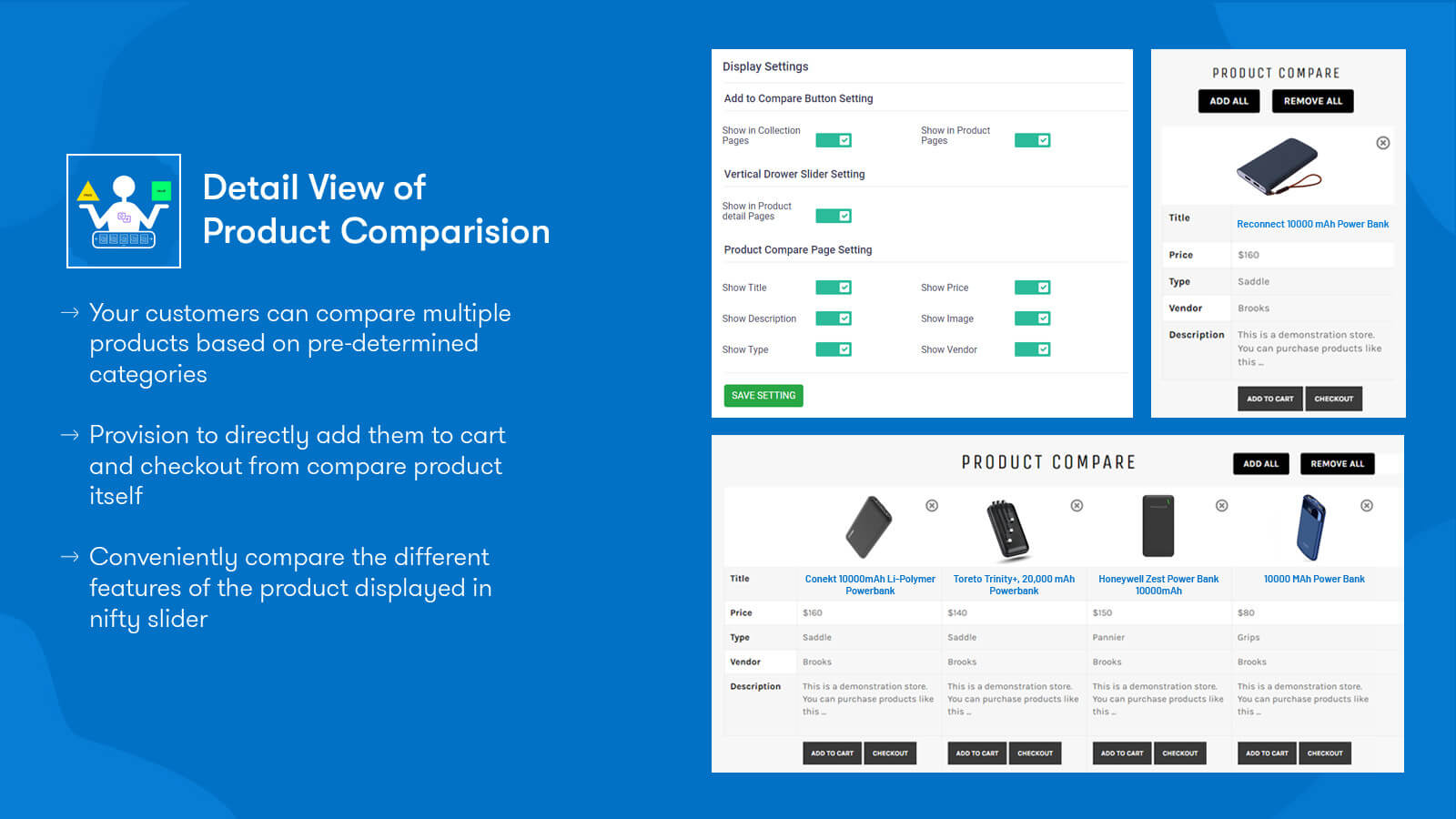 Quick Product Compare deserves to be listed as one of the best Shopify product compare apps