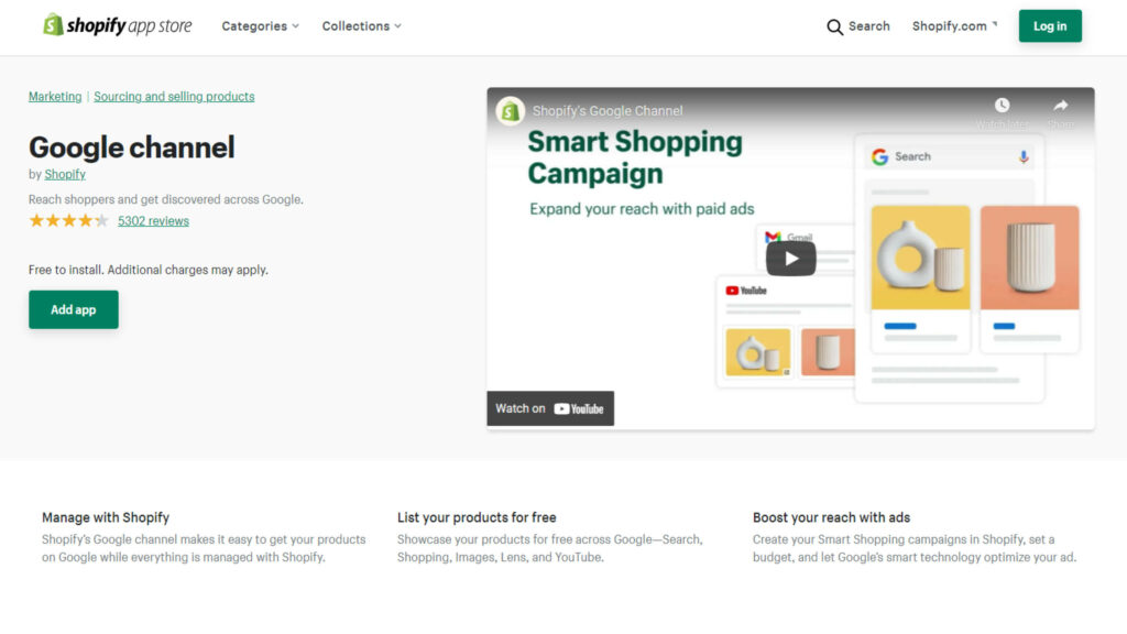Google Channel can make one of the effective Shopify apps to boost sales