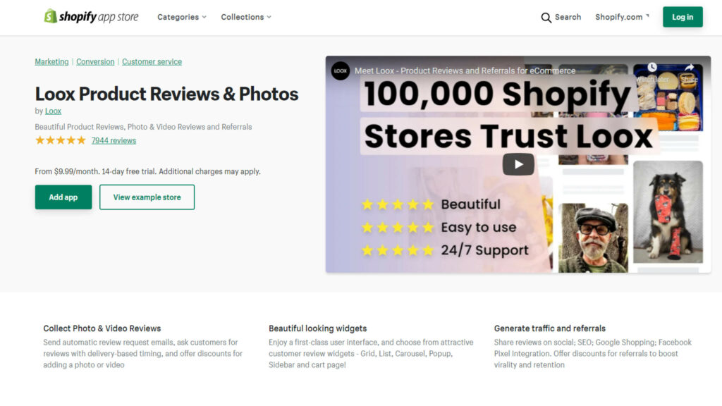 Loox brings a new solution for Shopify apps to boost sales
