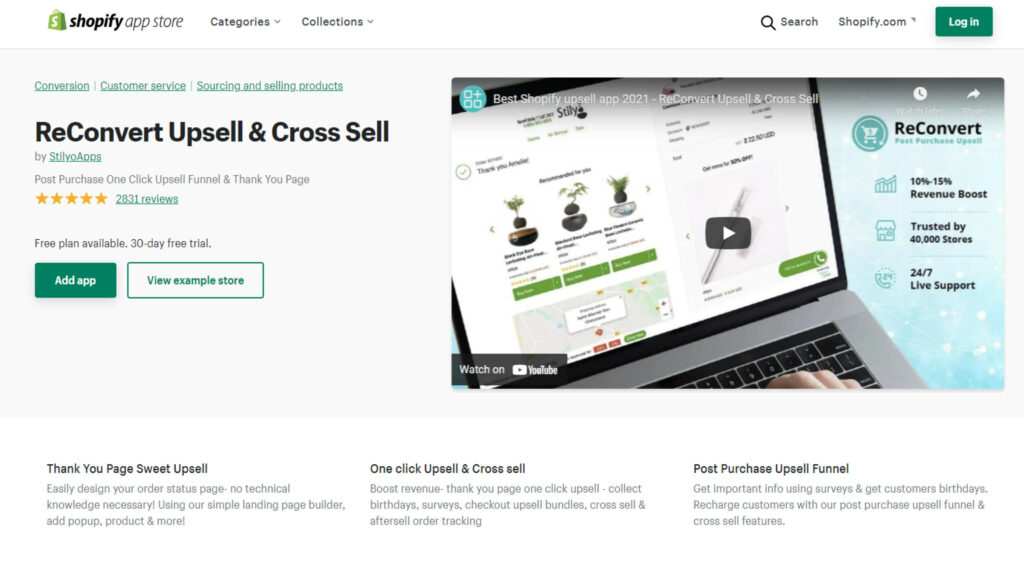 ReConvert Upsell & Cross-Sell brings a new solution for Shopify apps to boost sales