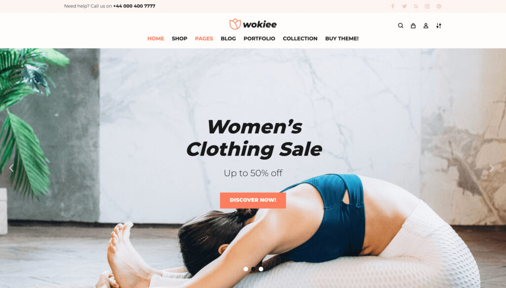 Wokiee is definitely a rising star among all Shopify fashion themes