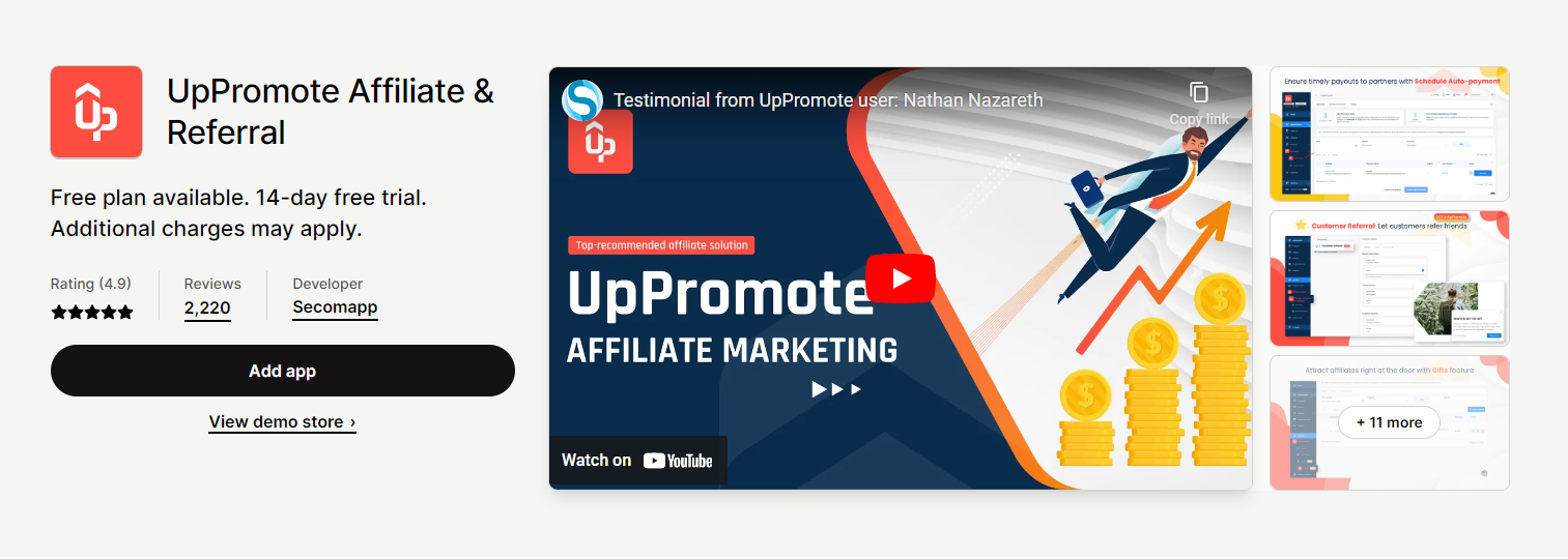 UpPromote Affiliate & Referral 