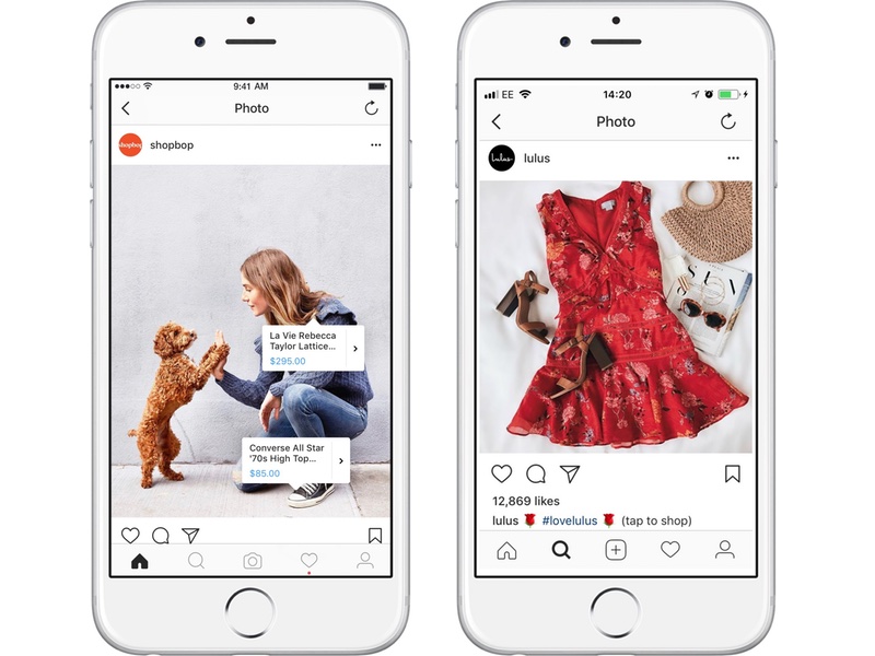 Shoppable Instagram Tags