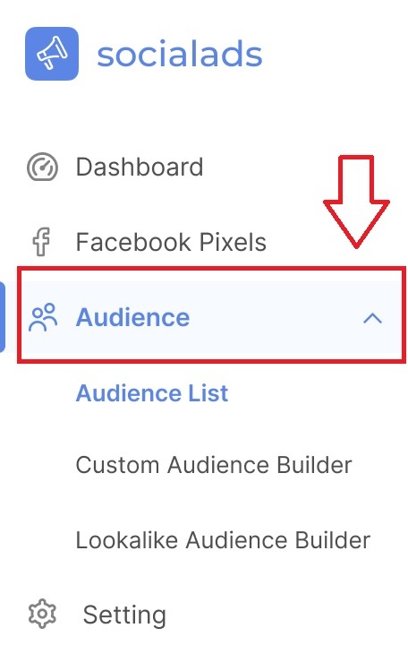 You can now create ads audiences with Socialpixel