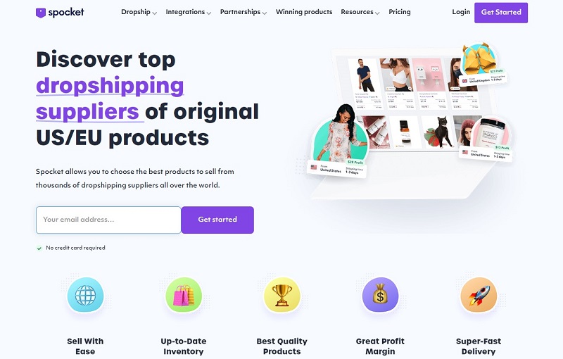 Spocket is another solution for dropshipping business