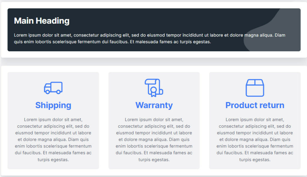 Typography Section - Socialhead